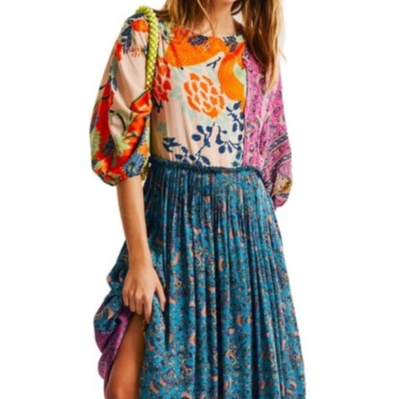 NWT Free People What You Want Maxi Dress Sz Large - Picture 8 of 12